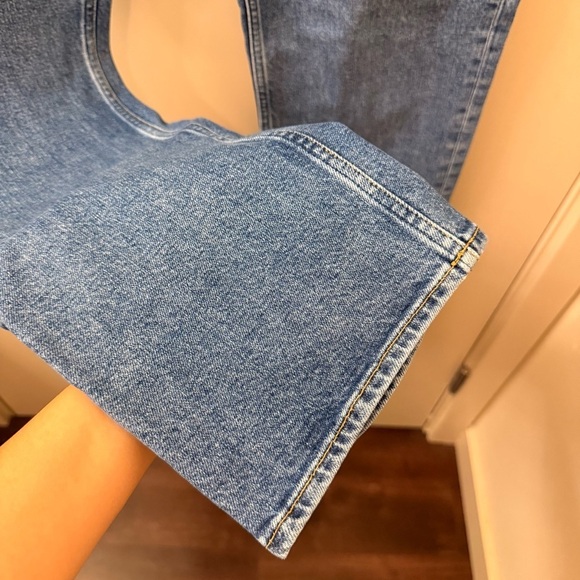 & Other Stories Favourite Cut cropped High Rise Straight Leg Jeans size 31 - Picture 9 of 15
